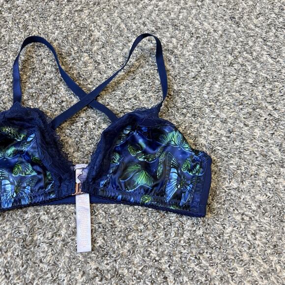Savage X Fenty Plus Baroque Butterfly Bralette LB3 Flutter Mode Size 1X New - Picture 2 of 6